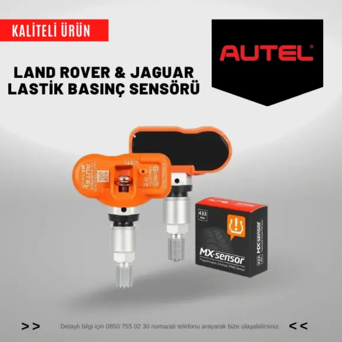 Land rover ve jaguar araçlar lastik basınç sensörü